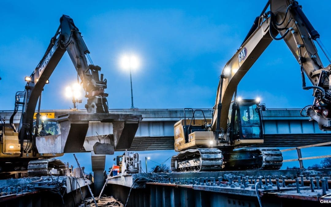 MDOT S10 Bridge Deck Removal