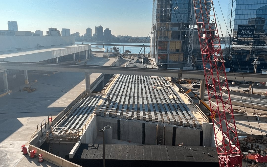 Second Ave North Approach – Br. S01 Girder Erection 