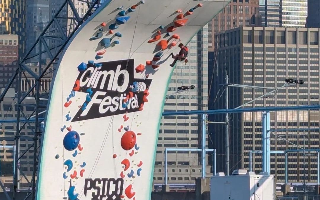 North Face Climbing Wall